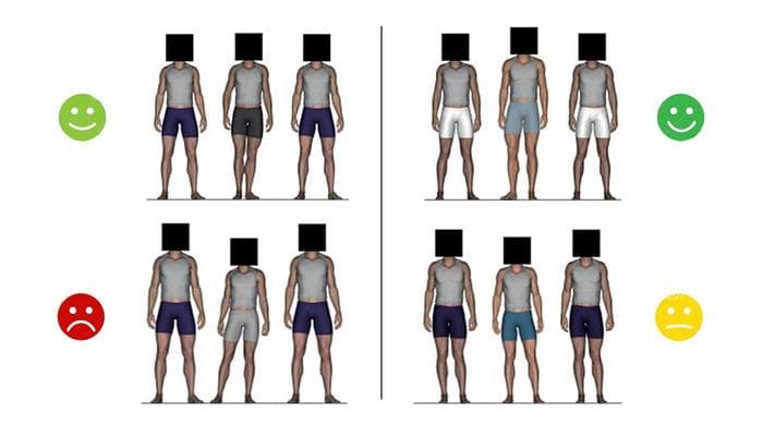 Stimuli from a height perception study (Ludwig & Pollet, 2014)